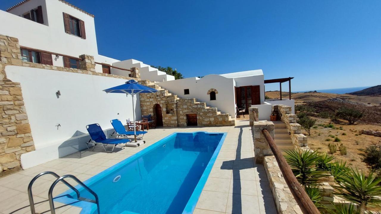 Hotel Venus Hill Studio With Private Pool By The Sea Damnoni Exterior foto